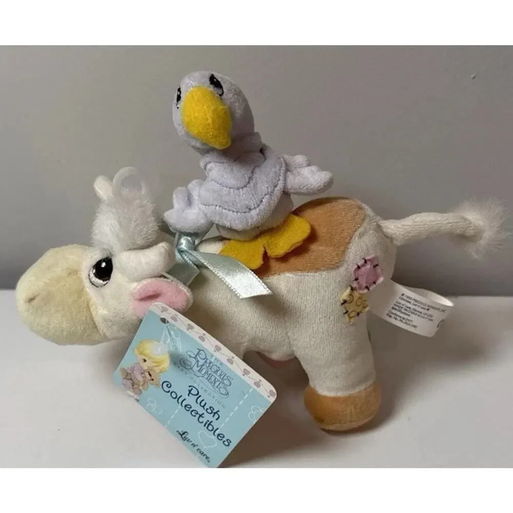 1999 Precious Moments Plush Cow Goose Luv N Care Baby Collection NWT Tag